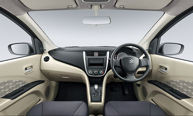 maruti Celerio interior.