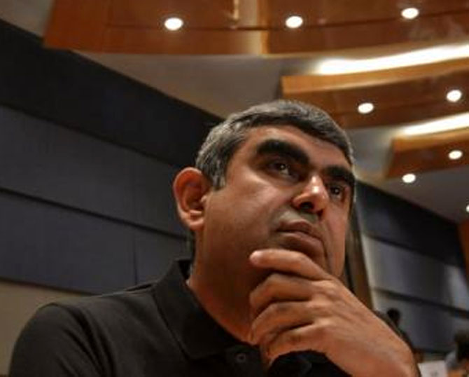 Sikka is the first outsider and non-founder CEO of the country's second largest software services firm.