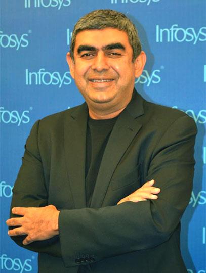 Vishal Sikka, CEO, Infosys.