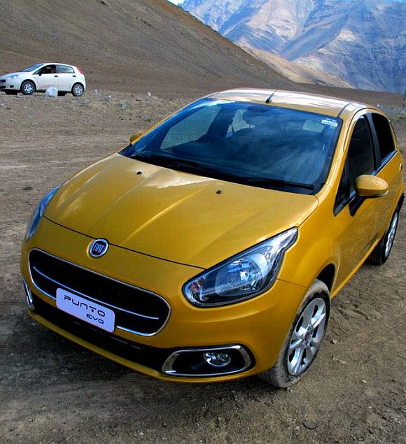 Fiat Punto Evo Is More Spacious Than Volkswagen Polo Maruti Swift Rediff Com Business