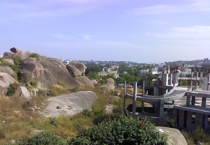 Hyderabad's Jubilee Hills area.