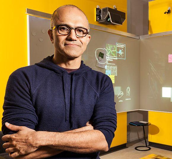 Satya Nadella.