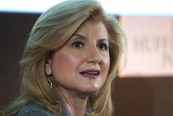 Arianna Huffington, president and Editor-in-Chief of The Huffington Post Media Group.