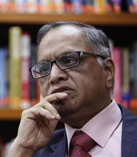 N R Narayana Murthy.