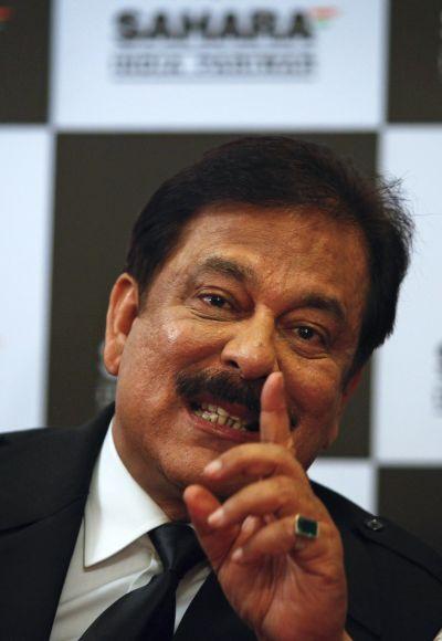 Sahara chief Subrata Roy.