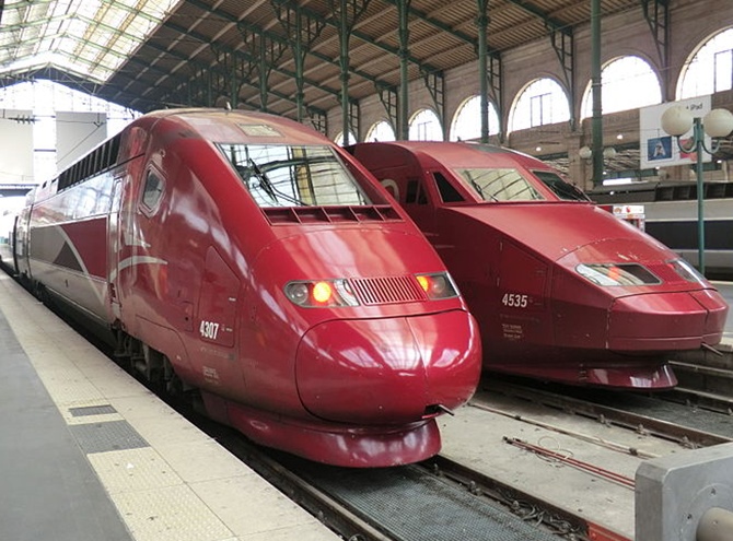 Thalys Alstom train.