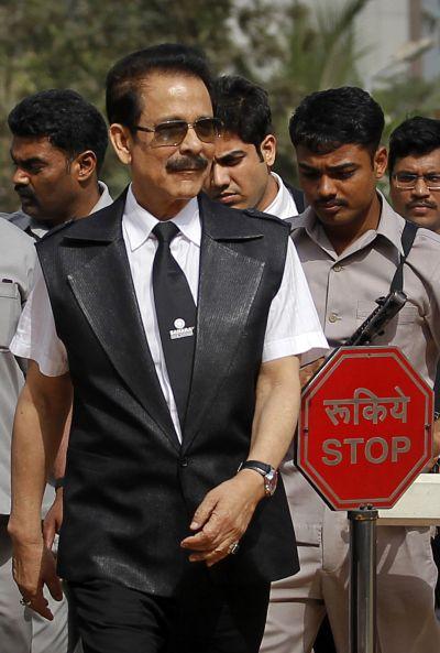 Sahara group chief Subrata Roy