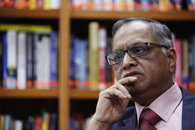 Narayana Murthy, Executive Chairman, Infosys.