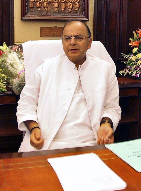 Image: Finance Minister Arun Jaitley