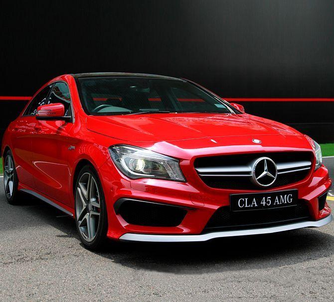 Mercedes CLA 45 AMG.