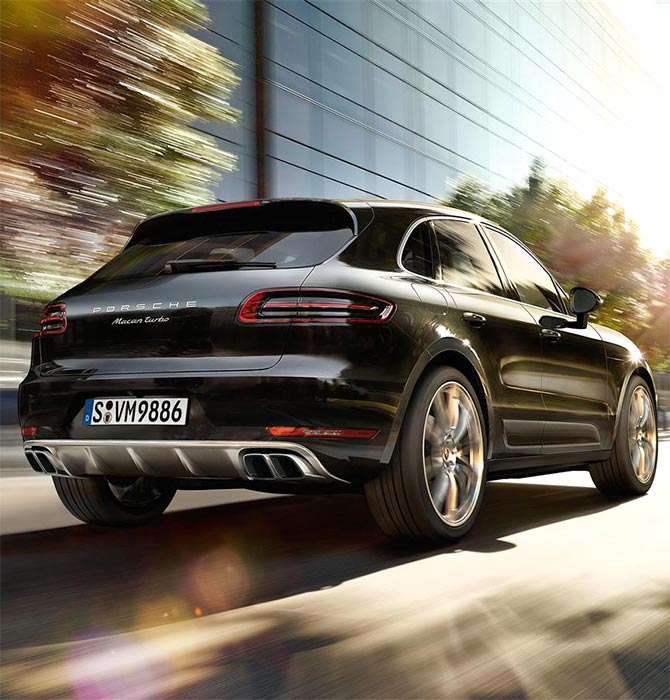 The Macan Turbo.