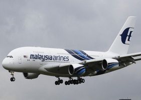 A Malaysian Airlines aircraft