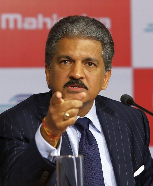 Anand Mahindra, chairman of Mahindra & Mahindra.