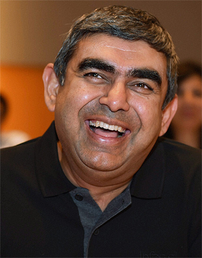Newly appointed Infosys CEO & MD, Vishal Sikka.
