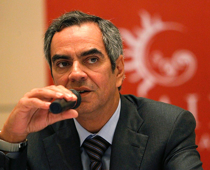 Enrique Razon, businessman and owner of casino operator Bloomberry Resorts.