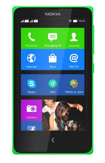 Nokia X Android smartphone.