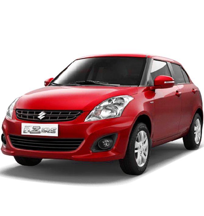 Maruti Swift Dzire.