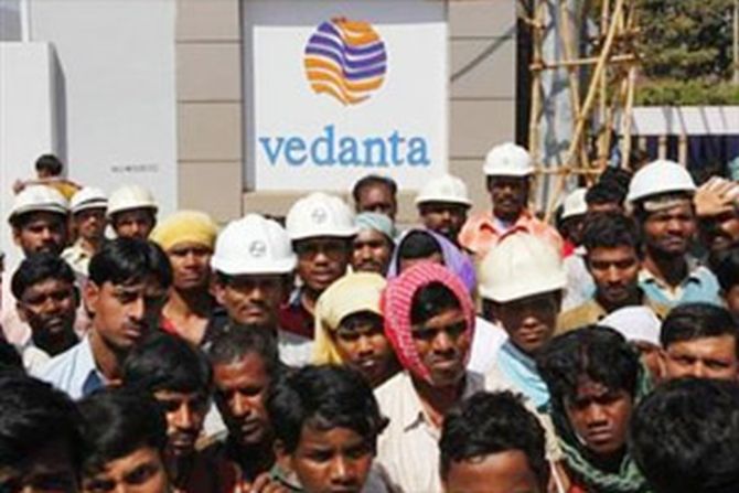 Employees of Vedanta Group which owns Sesa Sterlite staged a demonstration in 2012 when the company said it will shut its unit in Odisha