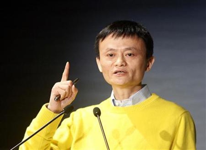 Jack Ma, chairman and founder of China's largest business-to-business Web marketplace Alibaba.com.