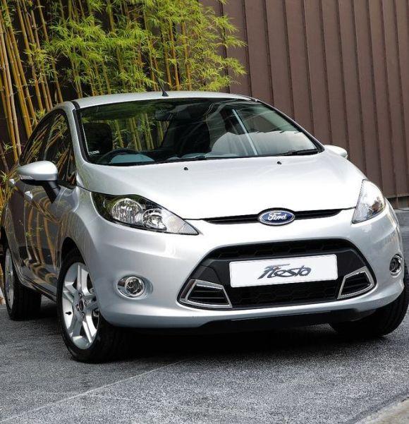 Refreshed Ford Fiesta.