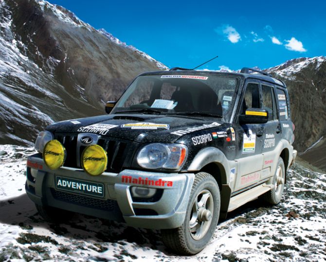 Mahindra Scorpio.