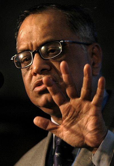 Infosys' Narayana Murthy.