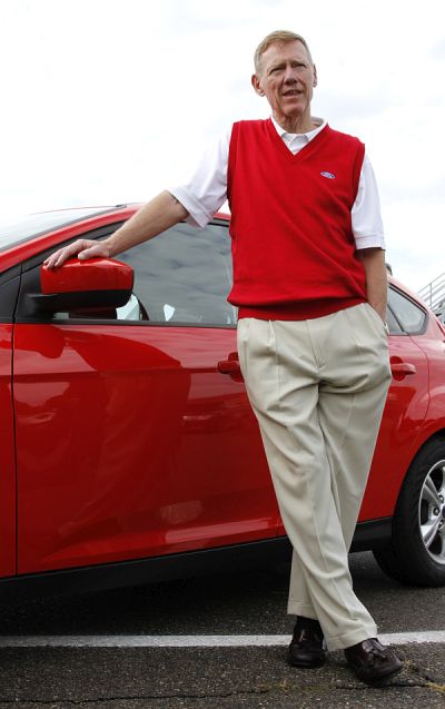 Alan Mulally, President and chief executive officer of Ford Motor Company at the Michigan International Speedway.