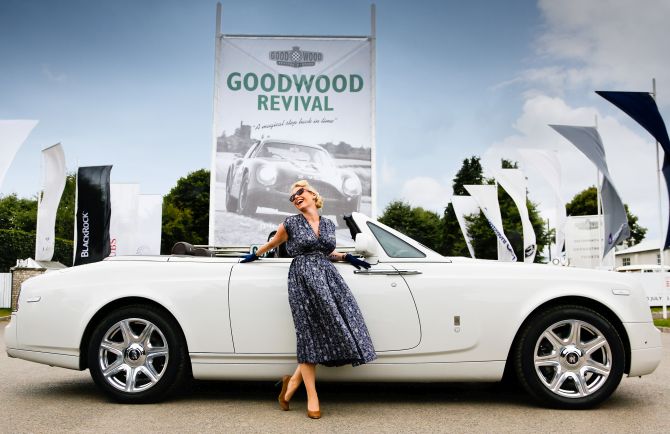 Phantom Drophead Coupe at the 2013 Goodwood Revival.