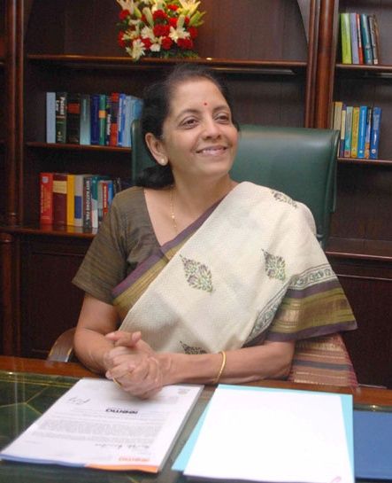 Union Commerce Minister Nirmala Sitharaman.