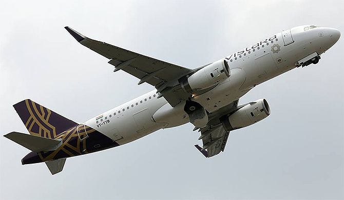 Vistara aircraft