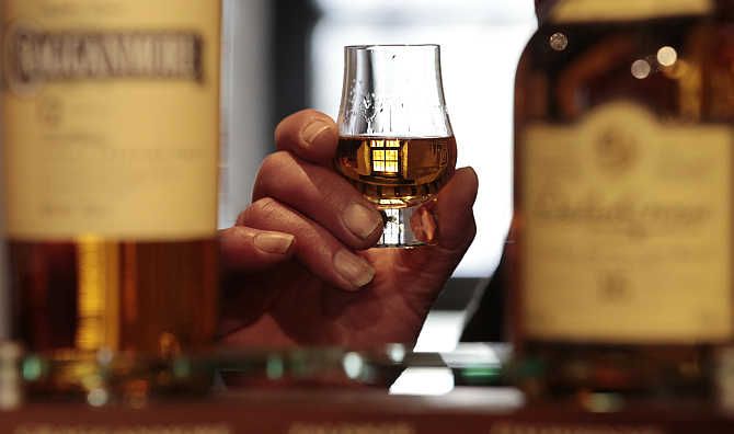 Indian whisky market is witnessing a boom.