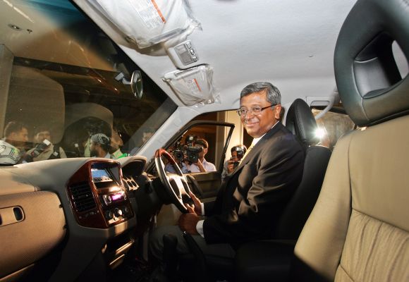 Former managing director of Hindustan Motors Ravi Santhanam.