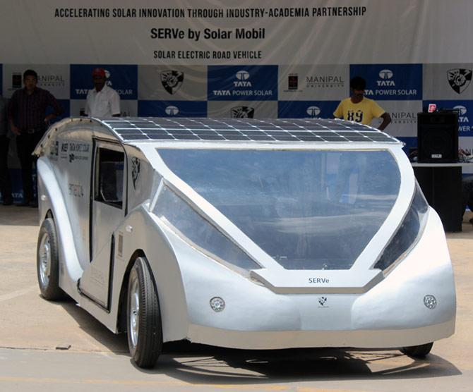 SERVe An amazing solar car designed by Indian students