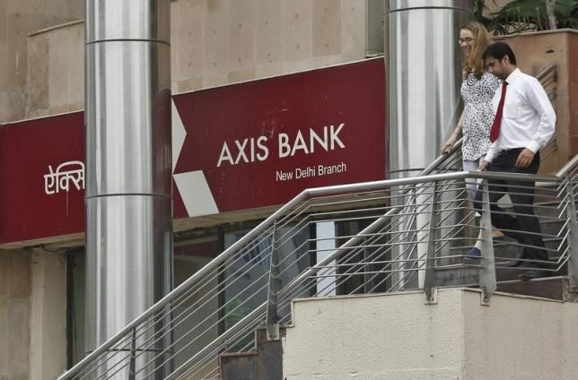 An Axis Bank branch. Image published only for representational purposes.