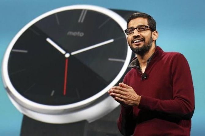 Google CEO Sunder Pichai.