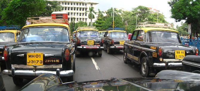 Premier Padmni taxis in Mumbai