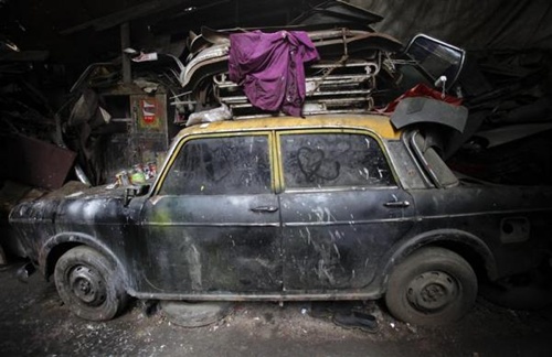 Image result for padmini taxi in scrap