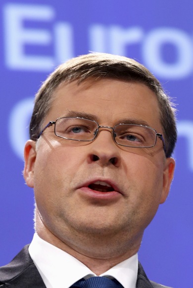 European Commission Vice-President Valdis Dombrovskis