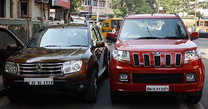 TUV300 and the Renault Duster