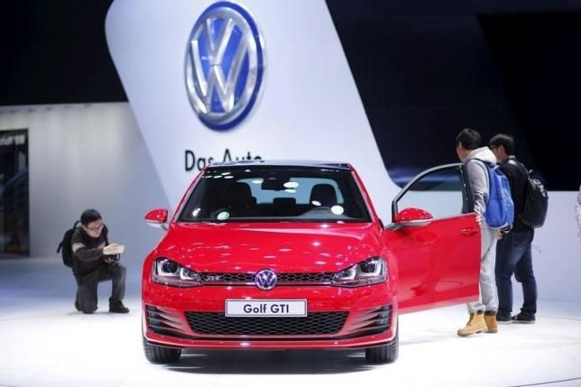 Image: A Volkswagen Golf GTI. Photograph: Reuters