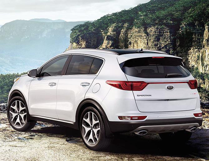 A Kia Sportage
