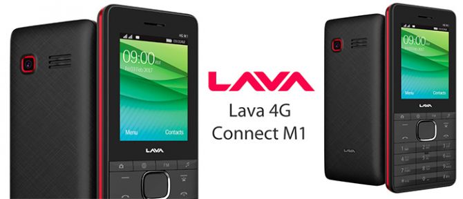 A Lava 4G feature phone. Photo Courtesy: Lava