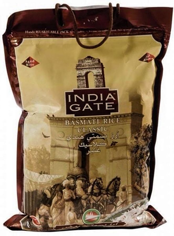 India Gate Basmati rice. Courtesy: India Gate