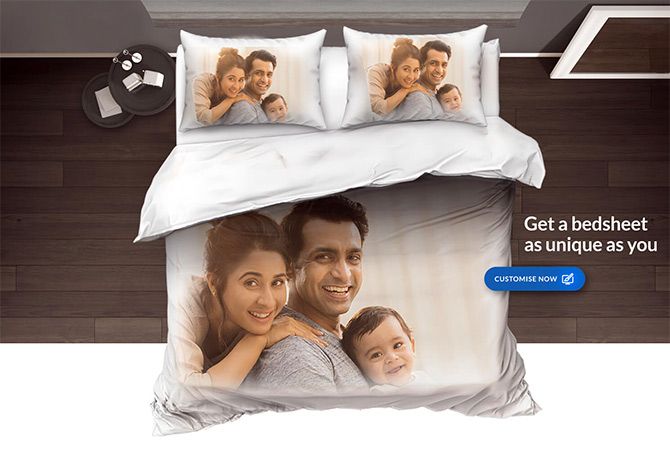 Bombay Dyeing is now offering customisation ie make your own bedsheets. Photograph: Courtesy www.bombaydyeing.com