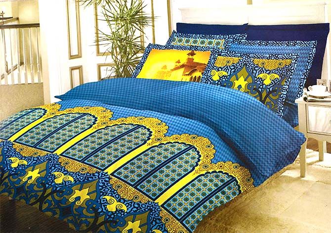 Bombay Dyeing now sells much more snazzy sheets to attract a variety of customers. Photograph: Courtesy Bombay Dyeing/Facebook. 