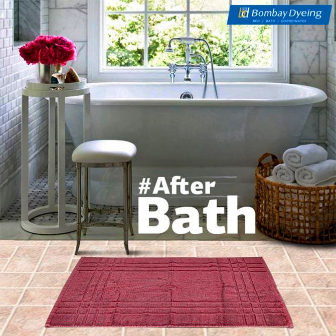 Bathroom linen is another area of growth. Photograph: Courtesy Bombay Dyeing/Facebook.