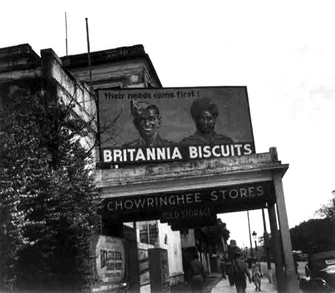 Britannia billborad in Kolkata