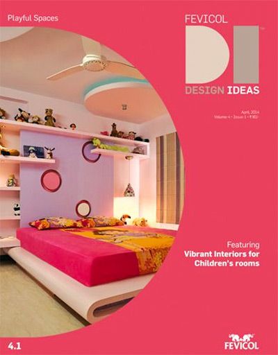 Decor for children's rooms suggested by Fevicol. Photograph: Courtesy Fevicol.