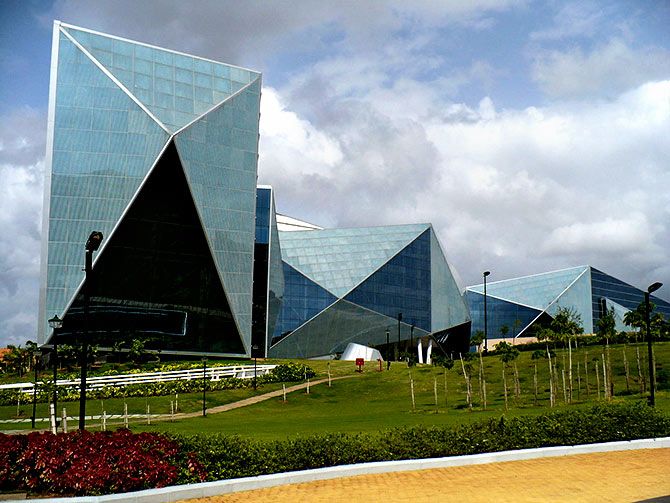 The Mysore campus of Infosys. Photograph: Courtesy Indianhilbilly/Wikimedia Commons.