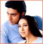 Abhishek Bachchan and Karisma Kapoor